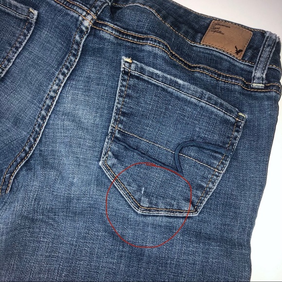 🦋American Eagle Stretchy SkinnyJeans, 4 Short - Picture 4 of 16